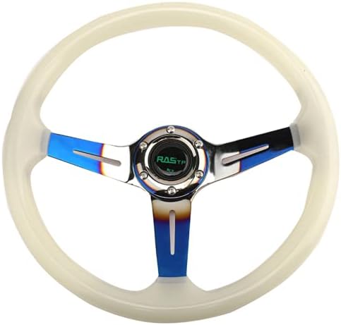 ZS ステアリング ハンドル 340mm ネオ クローム 6 ホール